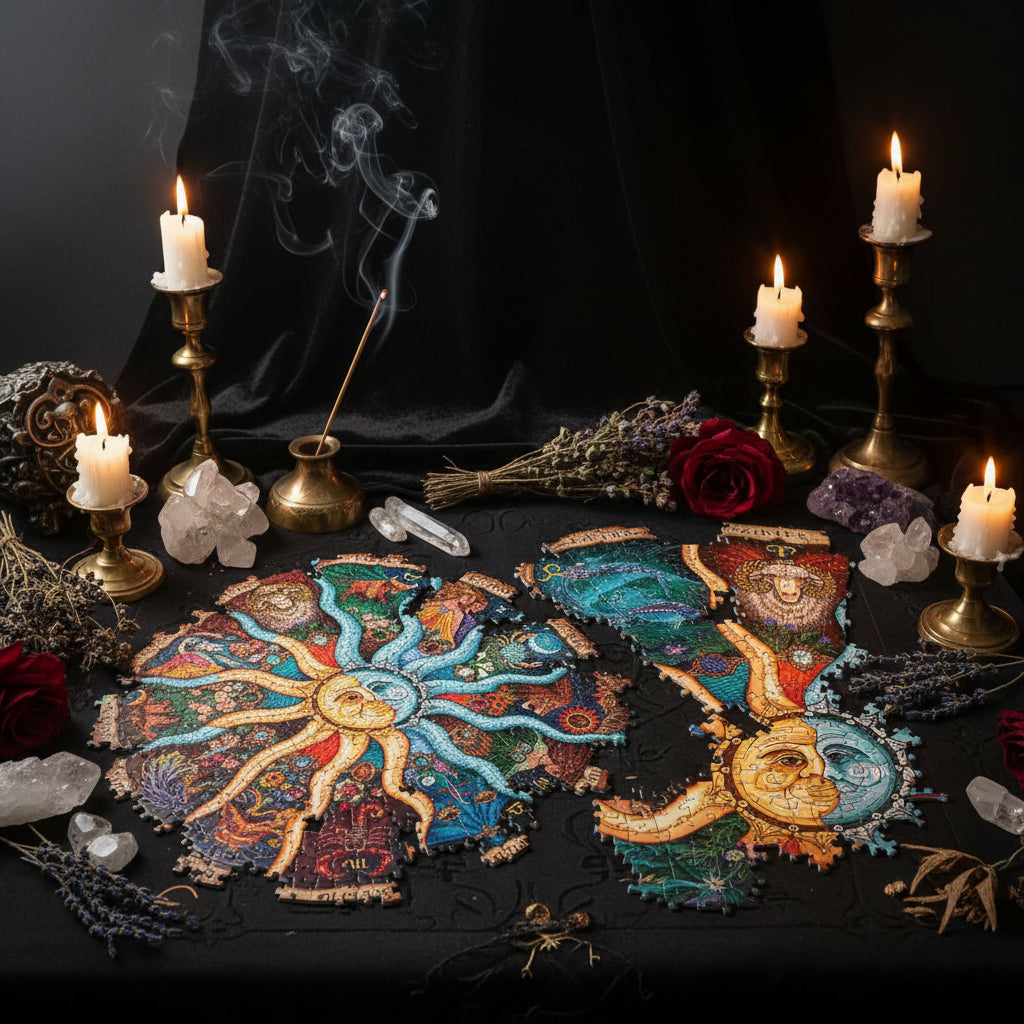 Zodiac Puzzle - Sorceress Sanctuary Black