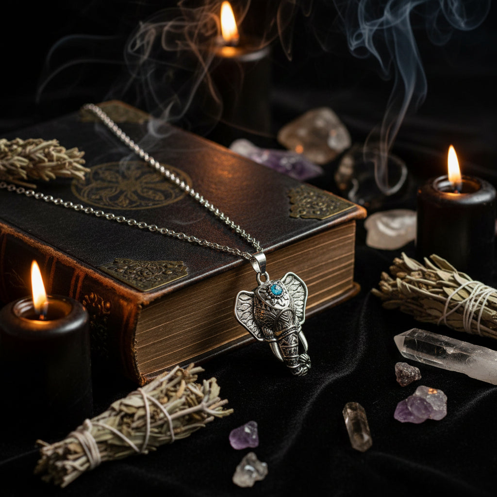 Bohemian Style Elephant Necklace for Versatile Fashion Sorceress Sanctuary