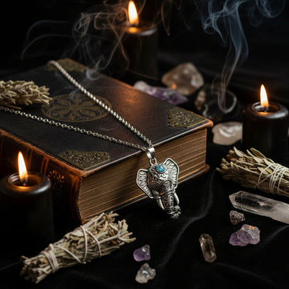 Bohemian Style Elephant Necklace for Versatile Fashion Sorceress Sanctuary