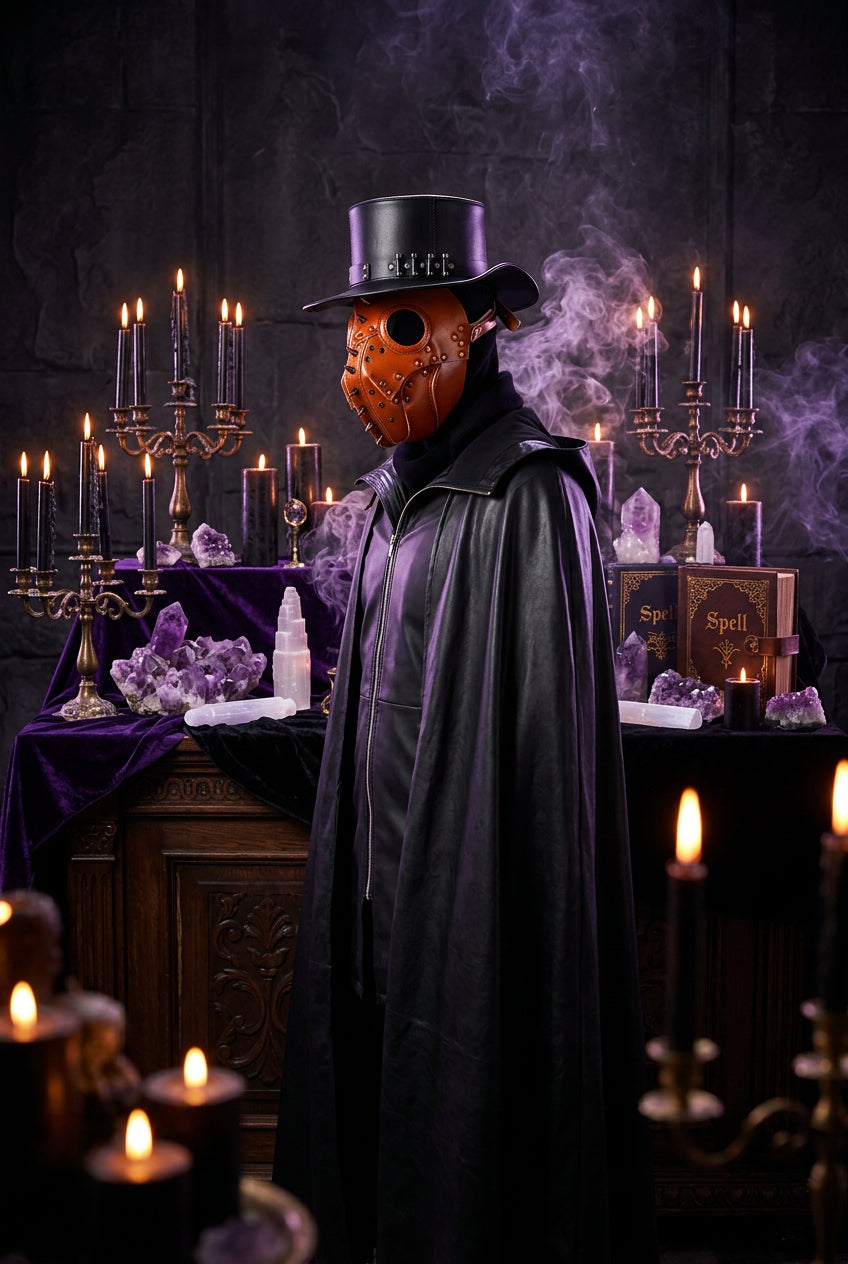 Steampunk Plague Doctor Mask for Halloween Cosplay Sorceress Sanctuary