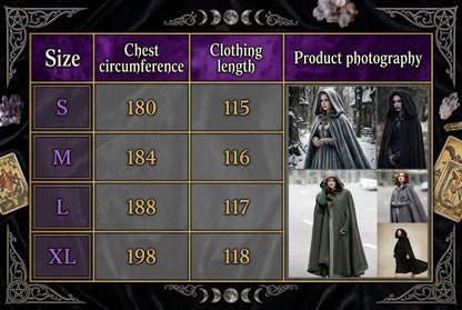 Wanderer Hooded Long Cape
