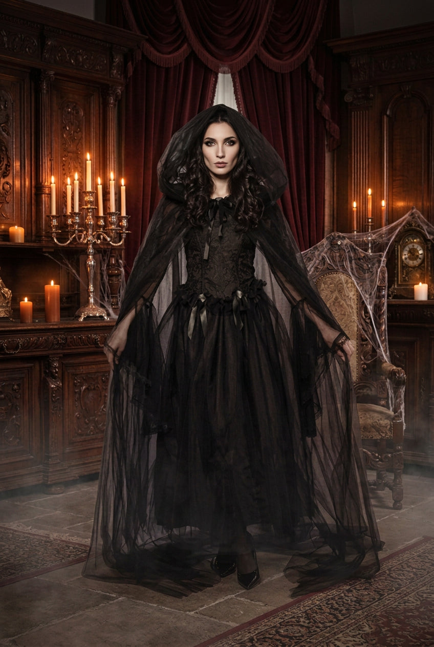 Dark Witch Costume Dress, view 3