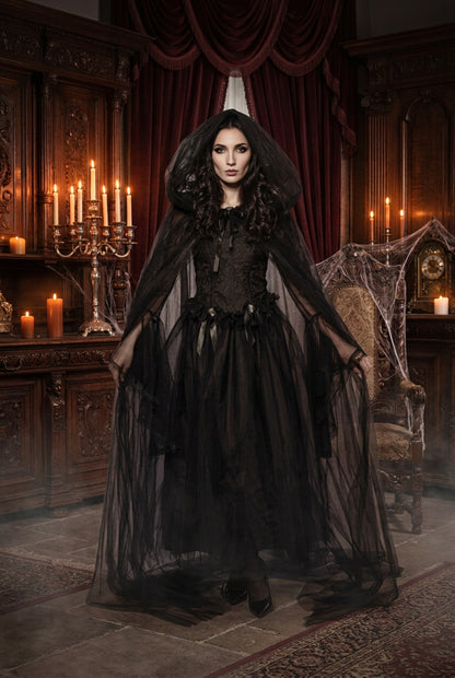 Dark Witch Costume Dress, view 3