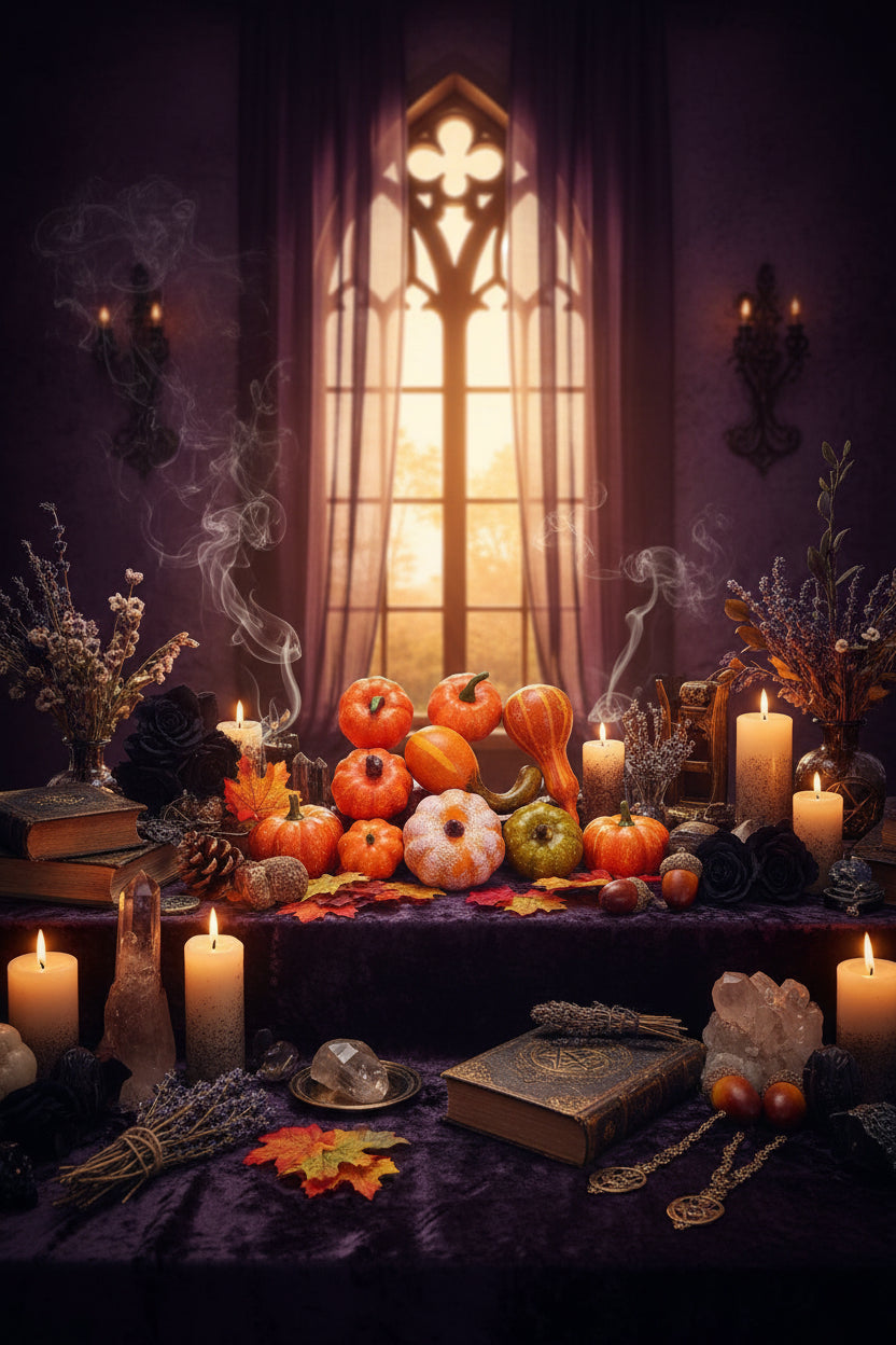 Halloween Foam Pumpkin Decoration Photo Props Set Sorceress Sanctuary