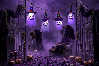 Halloween Lanterns Cloth Art String Lights Sorceress Sanctuary