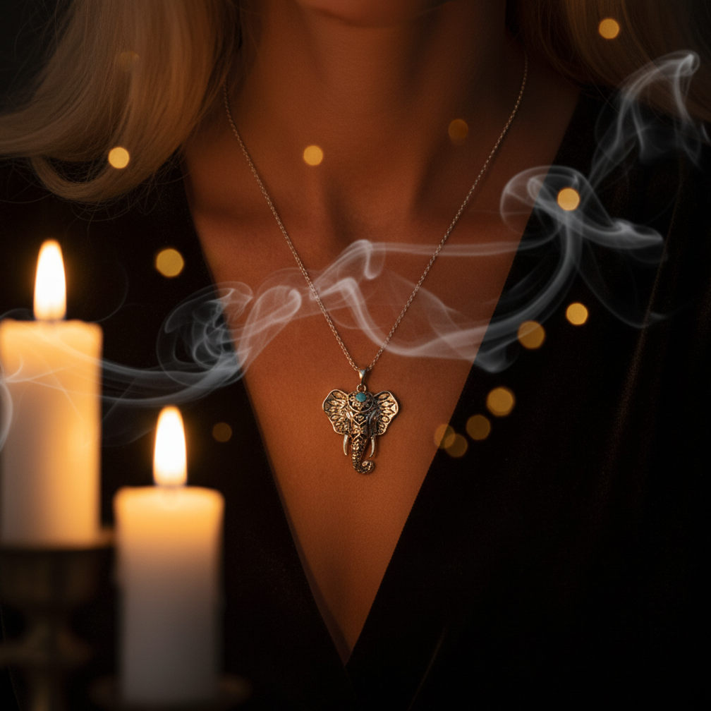 Bohemian Style Elephant Necklace for Versatile Fashion Sorceress Sanctuary