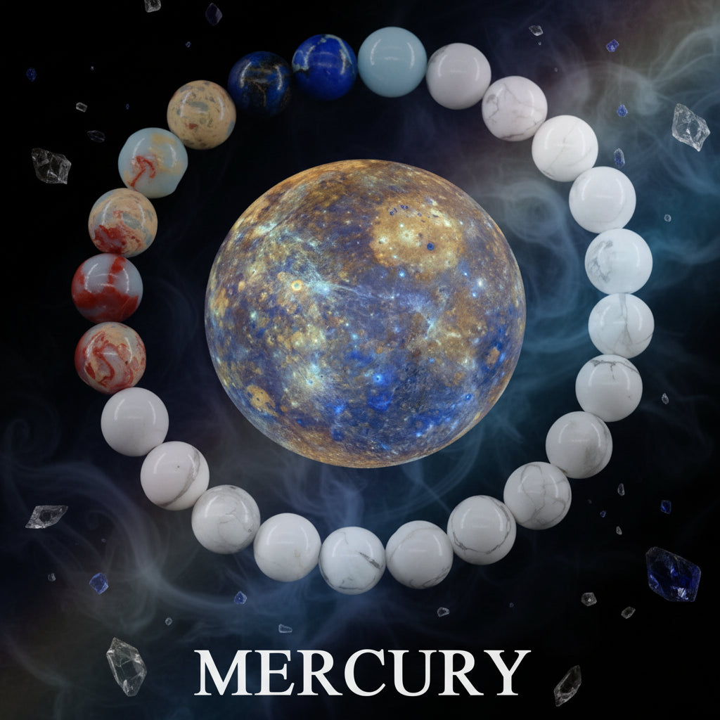 Fashion Jewelry Eight Planets Natural Stone Bracelet Sorceress Sanctuary