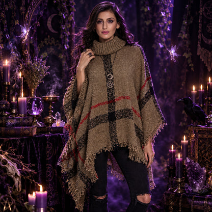 Hedgewitch Fringe Cape, packaging and presentation