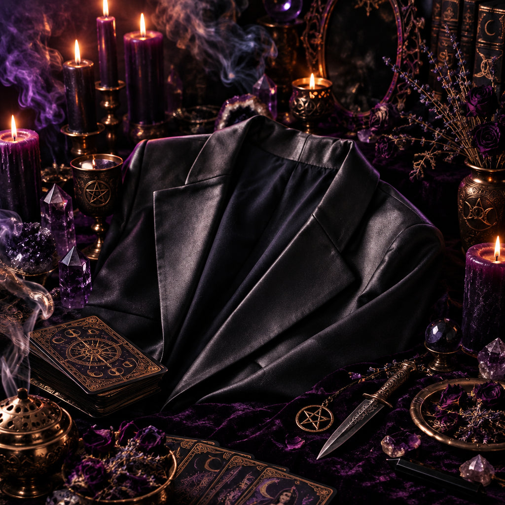 Nightveil Witch Jacket, styling example