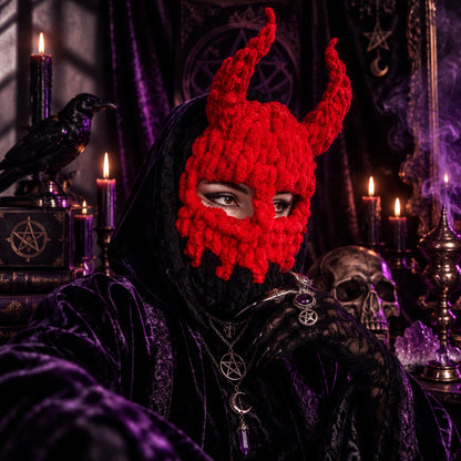 Hellhound Demon Hood, packaging and presentation