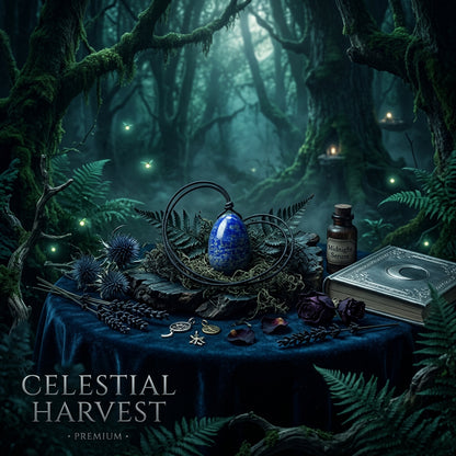 Blue Stone Altar Egg