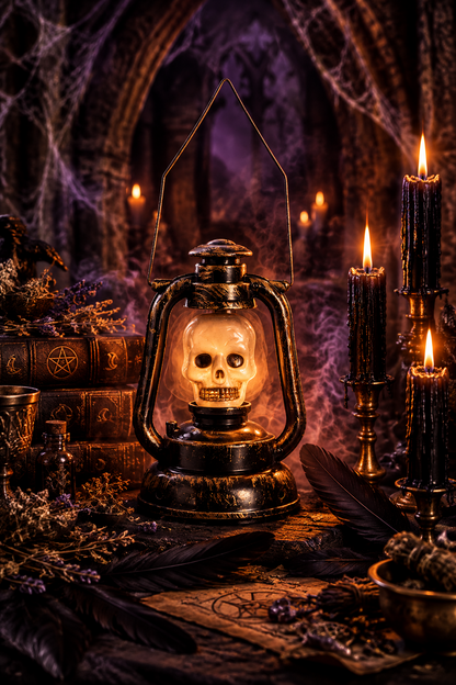 Pumpkin Halloween Lantern from Sorceress Sanctuary, main product photo
