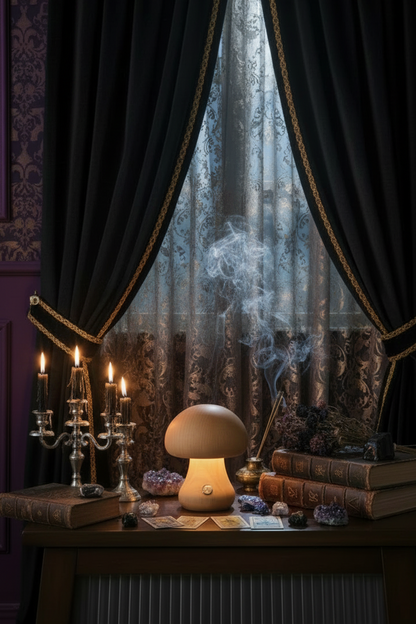 Mooncap Mushroom Lamp
