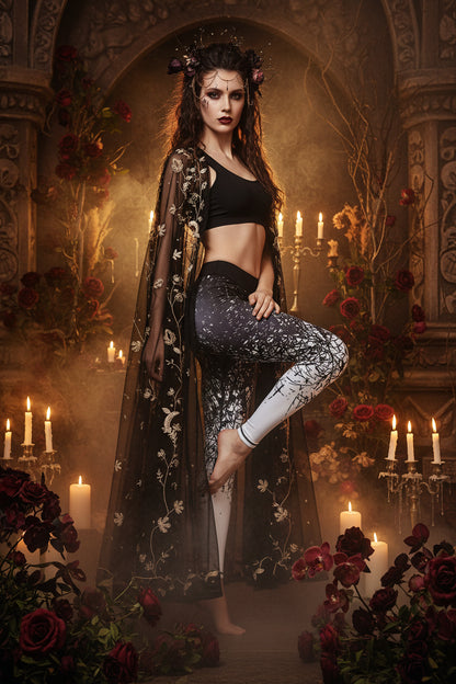 Women's Digital Print Quick-Dry Yoga Pants Sorceress Sanctuary