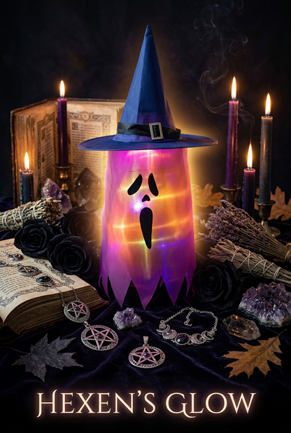 Halloween Lanterns Cloth Art String Lights Sorceress Sanctuary