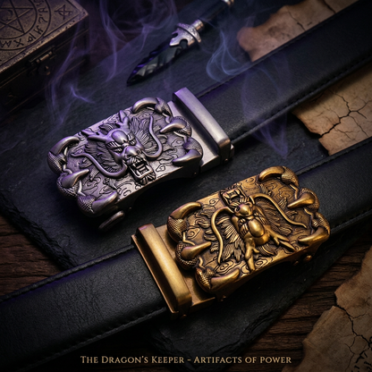 Warlock's Antique Buckle Belt, view 3