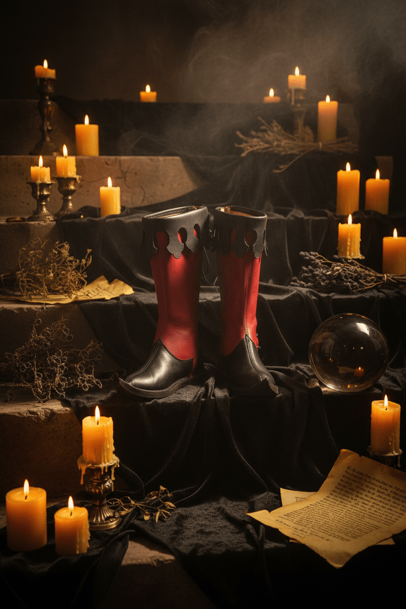 Dark Knight Medieval Boots