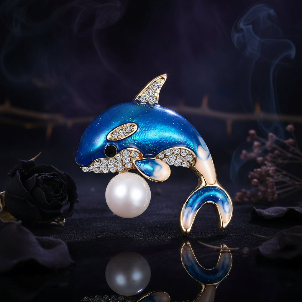 Cute Elephant Animal Brooch - Custom High-End Pin Sorceress Sanctuary