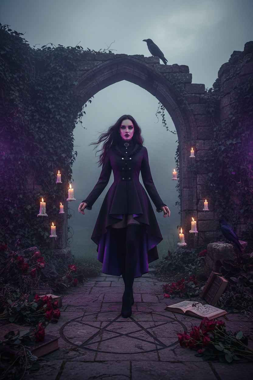 2020 Vintage Long Irregular Hem Tailcoat Jacket Sorceress Sanctuary