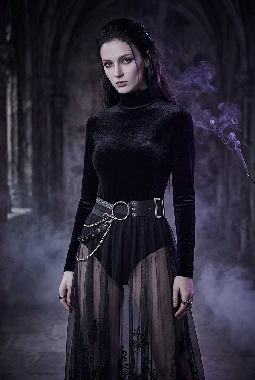 Nightshade Harness Body Chain, view 4
