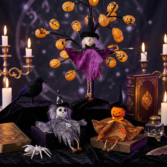Day of the Dead Halloween Decorations - Doll Pendant Sorceress Sanctuary