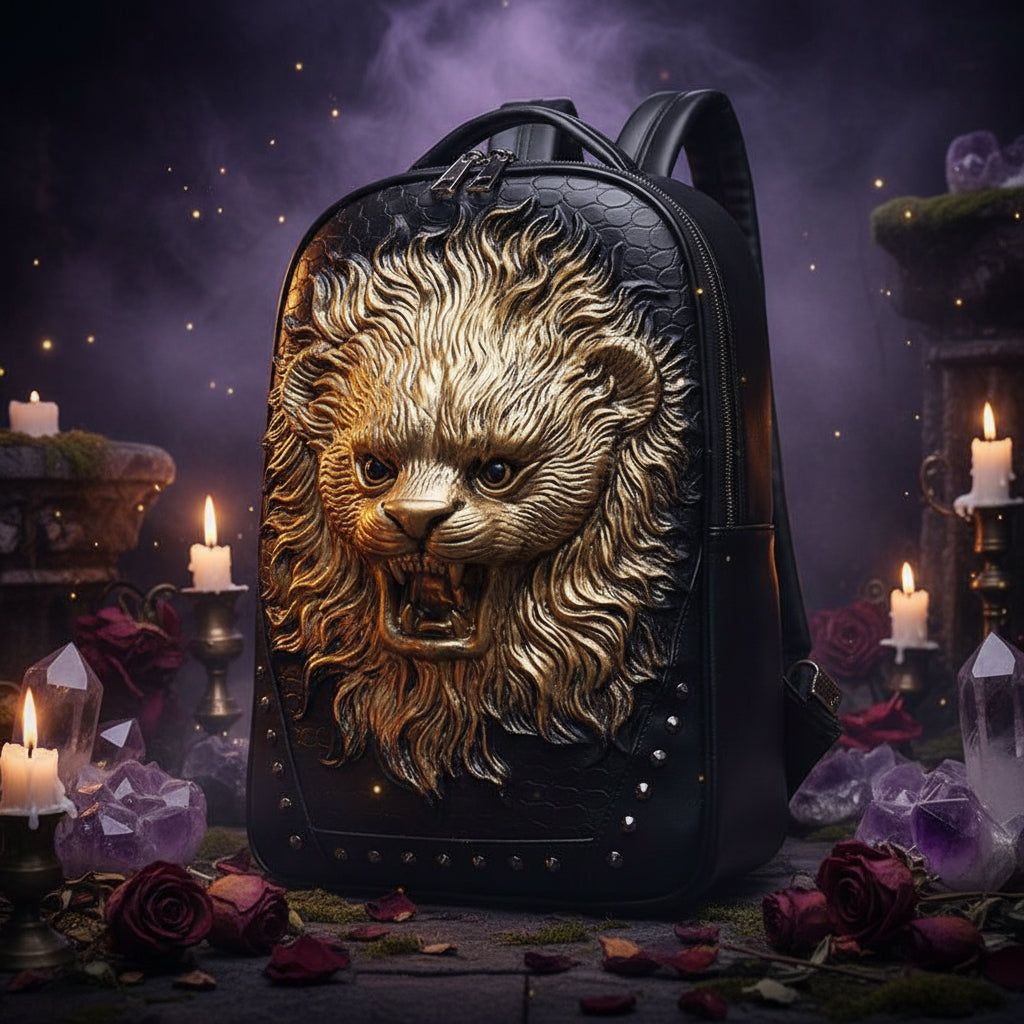 Large Capacity Men's Animal Print Travel Backpack Sorceress Sanctuary