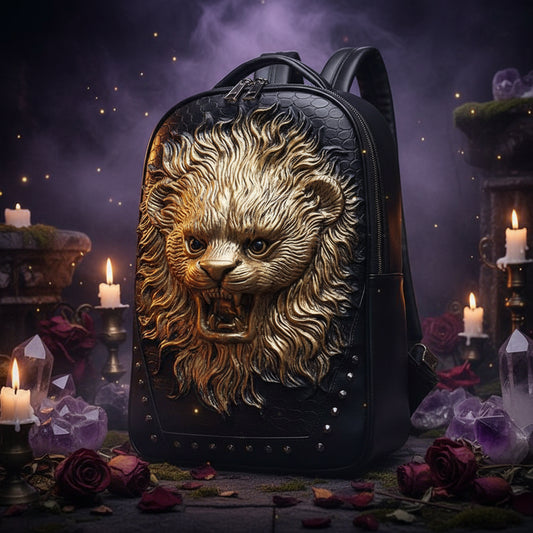 Large Capacity Men's Animal Print Travel Backpack Sorceress Sanctuary