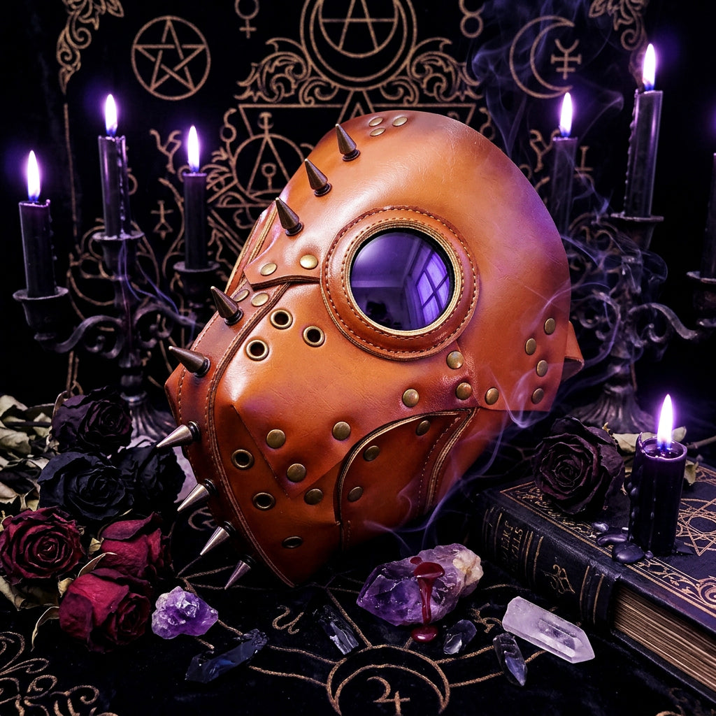 Steampunk Plague Doctor Mask for Halloween Cosplay Sorceress Sanctuary
