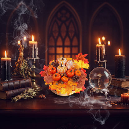 Halloween Foam Pumpkin Decoration Photo Props Set Sorceress Sanctuary
