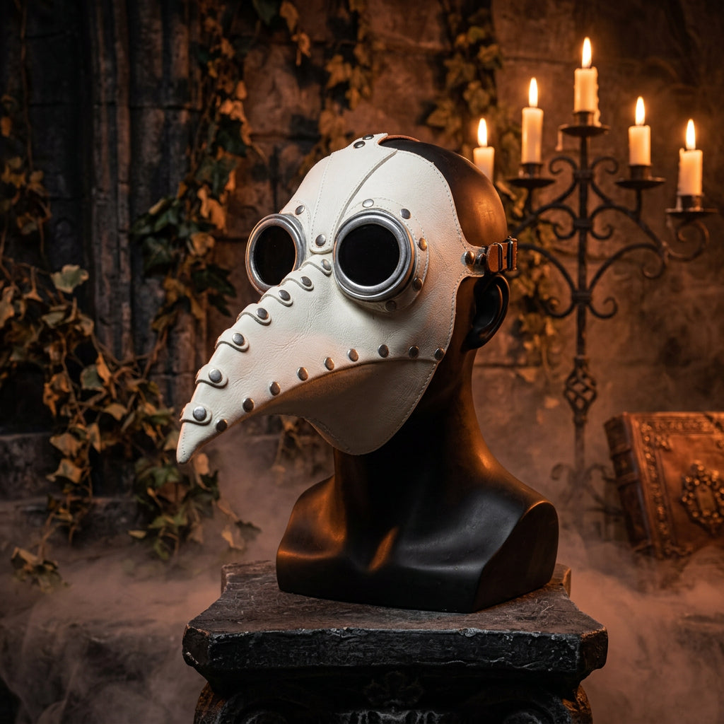 Halloween Plague Doctor Beak Mask - Steampunk Style Sorceress Sanctuary