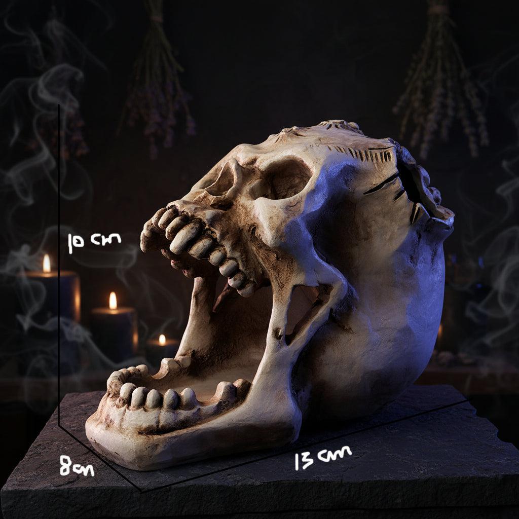 Creative Skull Face Pencil Holder for Office Desk Sorceress Sanctuary