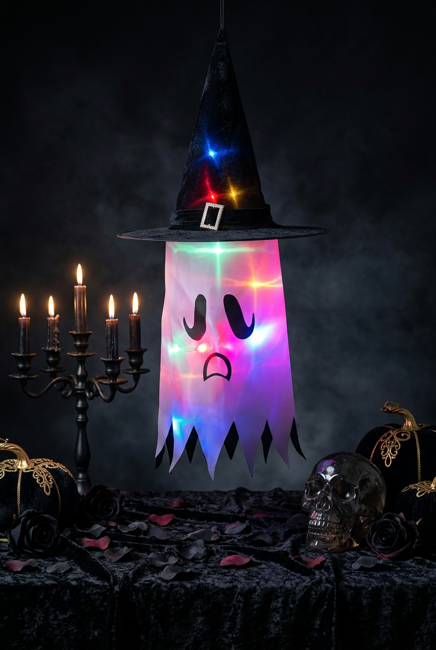 Halloween Lanterns Cloth Art String Lights Sorceress Sanctuary