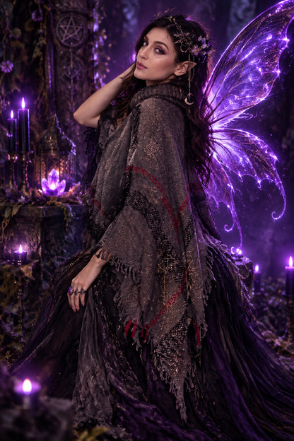 Hedgewitch Fringe Cape, product photo 19