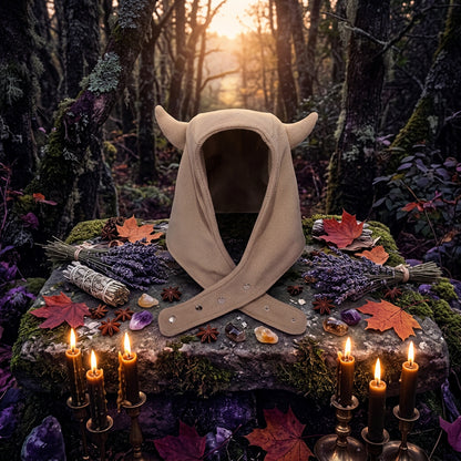 Dark Cute Devil Ear Hoodie Hat for Fall/Winter Sorceress Sanctuary