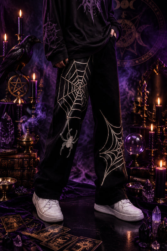 Widowspell Spider Web Trousers, view 2