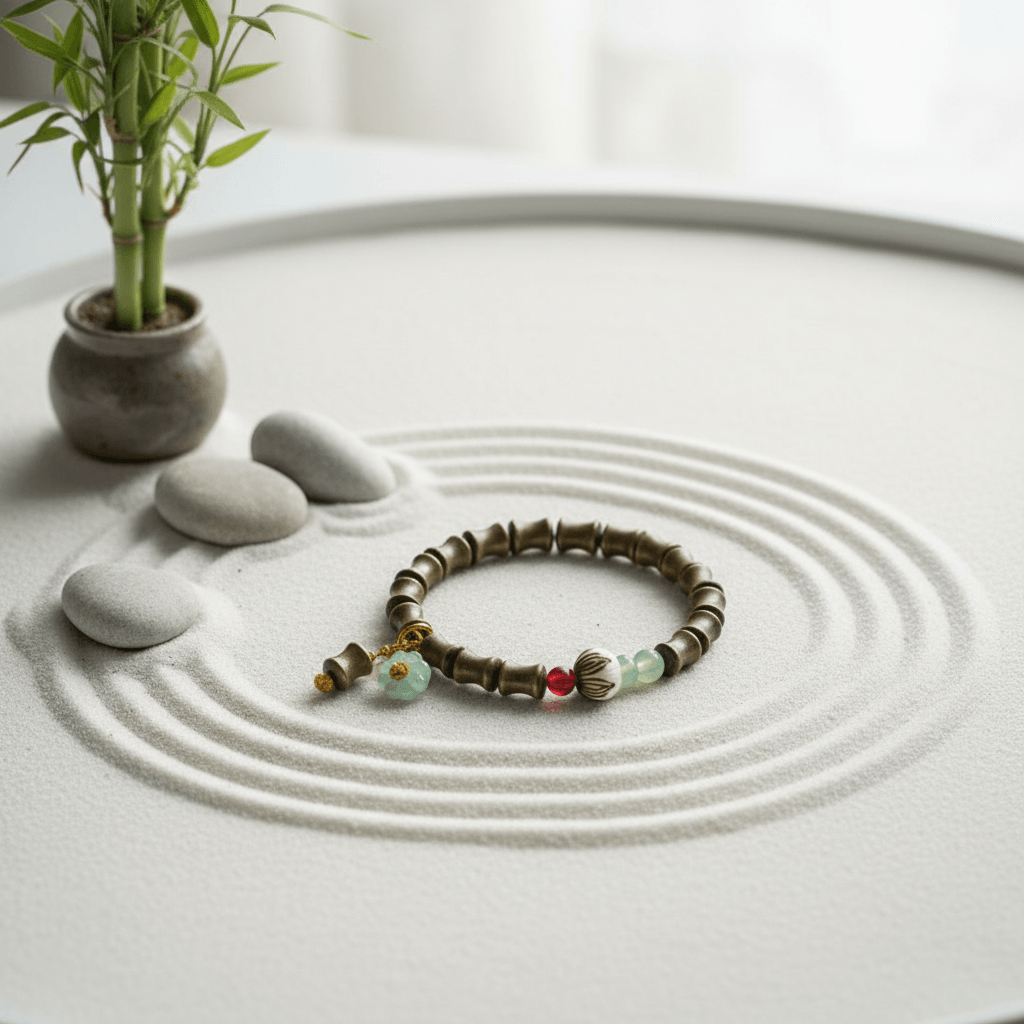 Spring Lotus Zen Bracelet