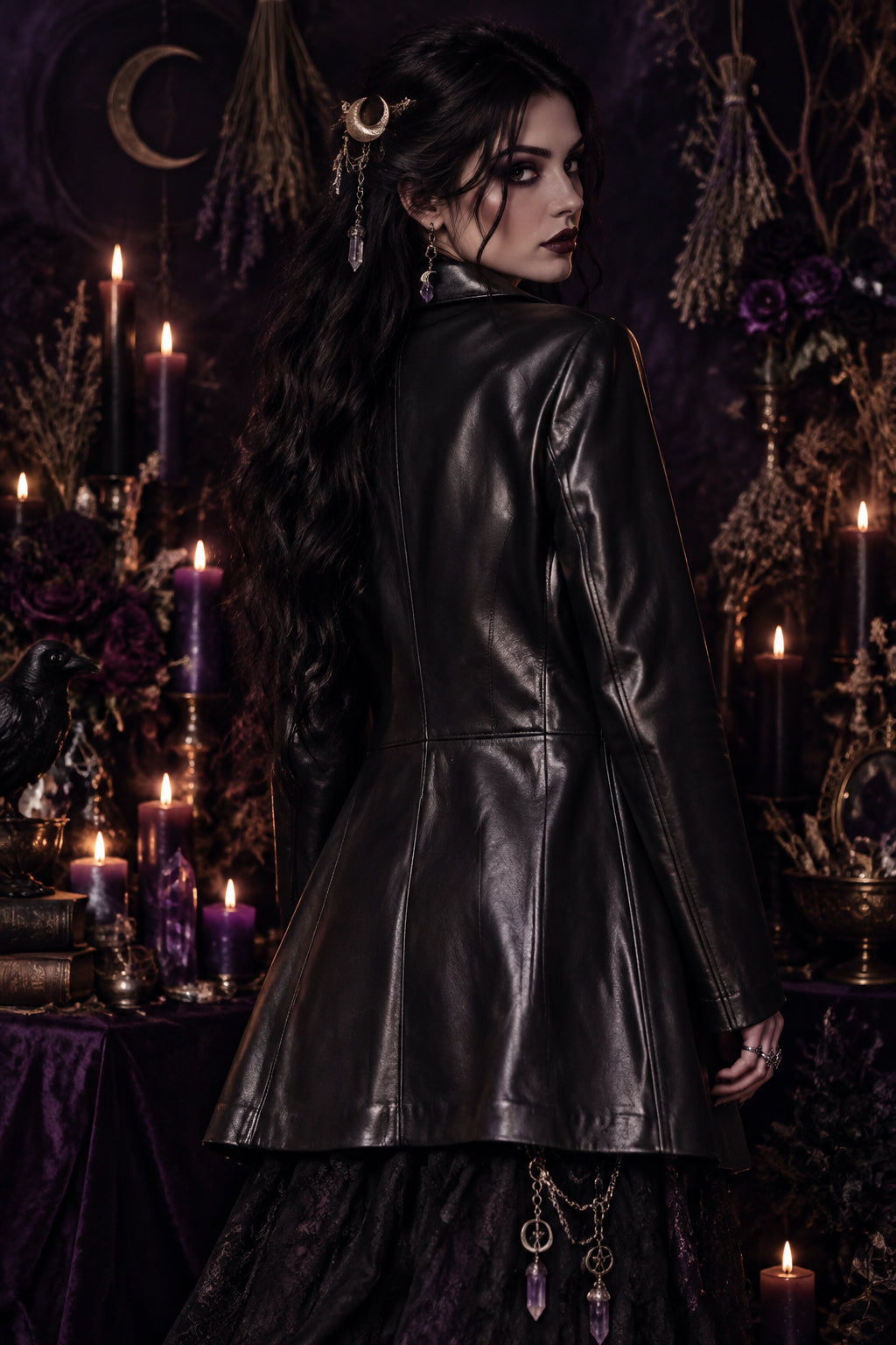 Nightveil Witch Jacket, size and scale reference