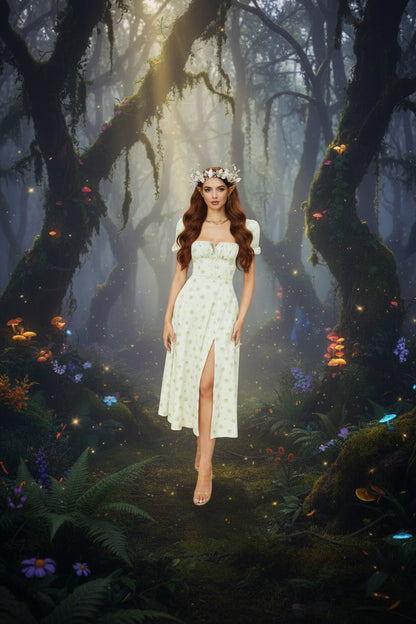 2023 Spring New Women's Floral Backless Dress Sorceress Sanctuary