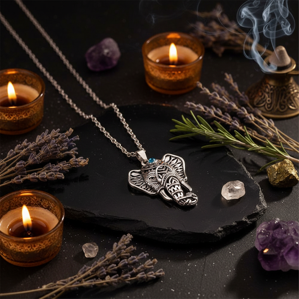 Bohemian Style Elephant Necklace for Versatile Fashion Sorceress Sanctuary