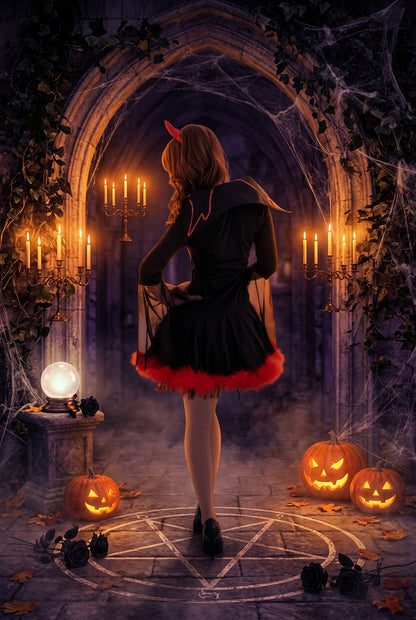Sexy Queen Role-Playing Costume for Halloween Sorceress Sanctuary