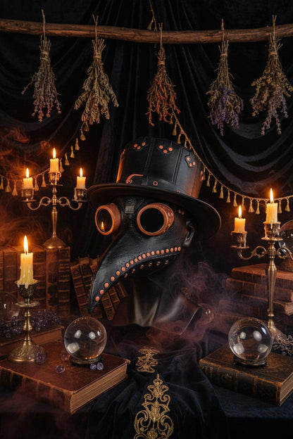 Bird Beak Doctor Mask - Halloween Steampunk Design Sorceress Sanctuary