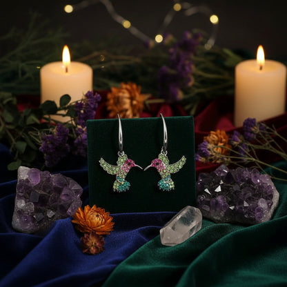 FaeWing Hummingbird Earrings