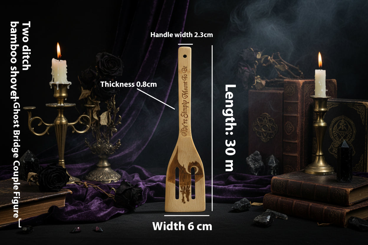 Spooky Spoon Set - Sorceress Sanctuary Bamboo, Devil series / Bamboo spoon 5 pieces set-Bamboo, Carved / Carved Ghost Bridge-Bamboo, Carved / Carved Frog Devil Figure-Bamboo, Carved / Carved Long Leg Devil Figure-Bamboo, Carved / Carved Female Devil Figure