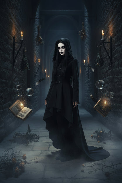 2020 Vintage Long Irregular Hem Tailcoat Jacket Sorceress Sanctuary