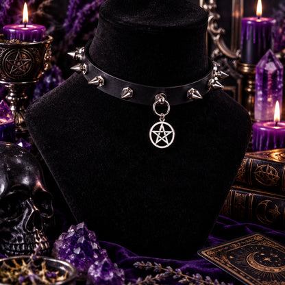 Vintage Punk Collar Jewelry Street Style Sorceress Sanctuary