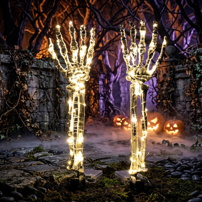 Halloween Skeleton Decoration Set for Garden (3 Pieces) Sorceress Sanctuary