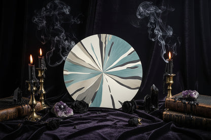 Wiccan Nordic Carpet - Sorceress Sanctuary Black and White geometry / 180 * 180cm (Crystal Velvet)-Black and White geometry / 80 * 80cm (Crystal Velvet)-Black and White geometry / 200 * 200cm (Crystal Velvet)-Extremely dark gray / 100 * 100CM (Crystal Velvet)-Black and White geometry / 60 * 60cm (Crystal Velvet)