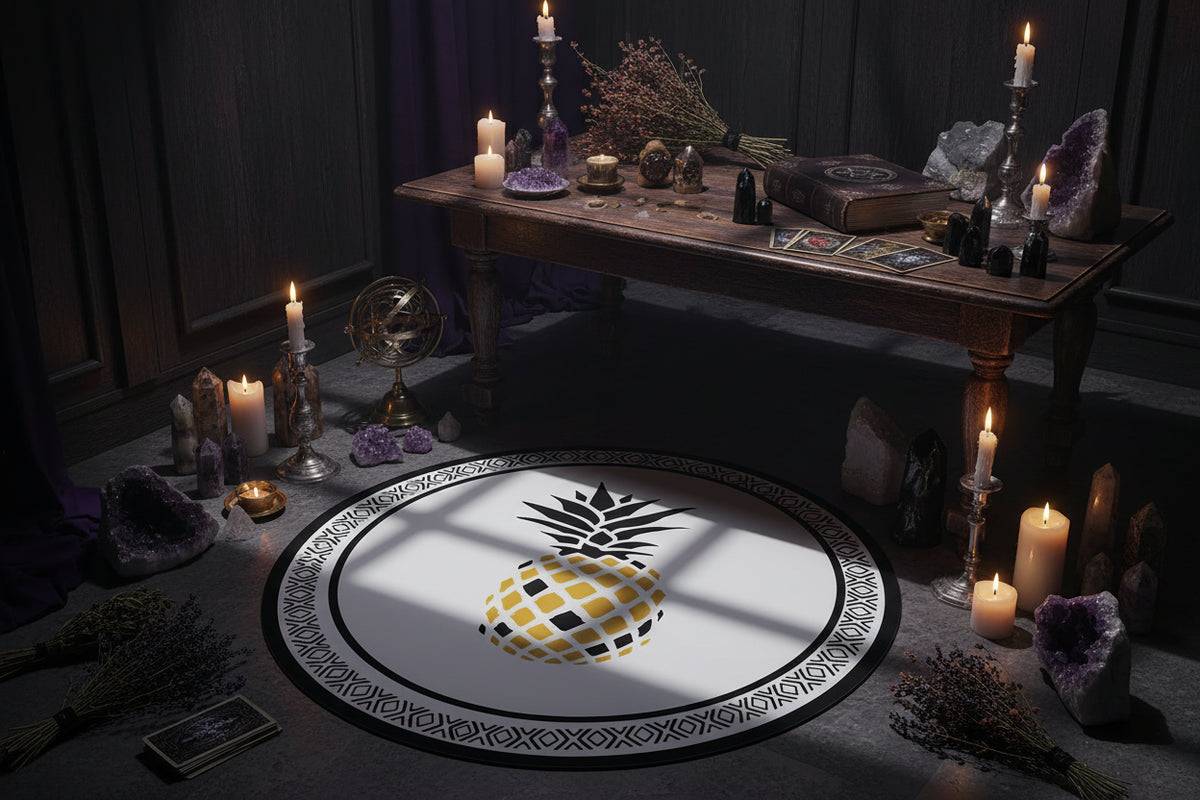 Wiccan Nordic Carpet - Sorceress Sanctuary Black and White geometry / 180 * 180cm (Crystal Velvet)-Black and White geometry / 80 * 80cm (Crystal Velvet)-Black and White geometry / 200 * 200cm (Crystal Velvet)-Extremely dark gray / 100 * 100CM (Crystal Velvet)-Black and White geometry / 60 * 60cm (Crystal Velvet)