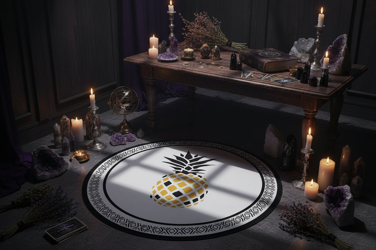 Wiccan Nordic Carpet - Sorceress Sanctuary Black and White geometry / 180 * 180cm (Crystal Velvet)-Black and White geometry / 80 * 80cm (Crystal Velvet)-Black and White geometry / 200 * 200cm (Crystal Velvet)-Extremely dark gray / 100 * 100CM (Crystal Velvet)-Black and White geometry / 60 * 60cm (Crystal Velvet)