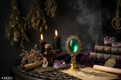 Wax Seal Set - Sorceress Sanctuary AS316 ancient Golden Bell orchid handle (without Seal head)-AS316 ancient silver purple orchid handle (excluding seal head)-AS317 Pearl cloud upper handle white (not including seal head)-AS317 Pearl cloud upper handle Blue (excluding seal head)-AS317 Pearl cloud upper handle dark green (excluding seal head)